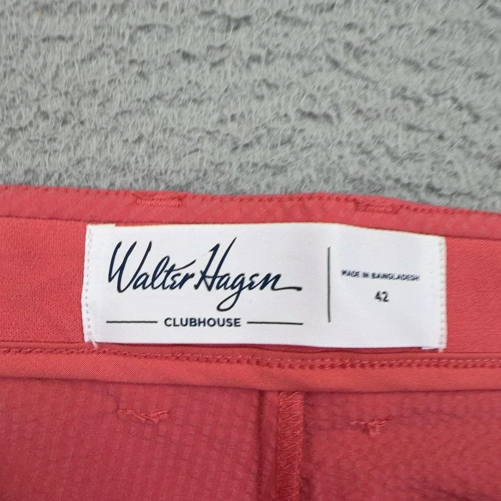 Walter Hagen Clubhouse Mens 42 Pink Seersucker 8